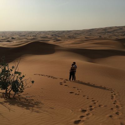 Aavikkosafari häämatkalla Dubaissa