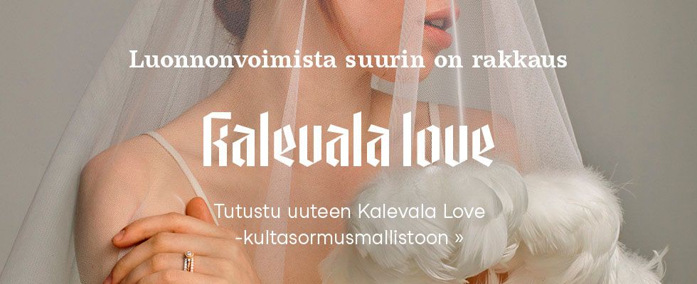 Kaleva Love-mallisto paraatibanner